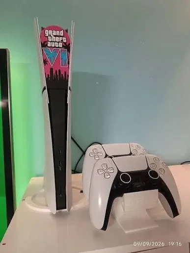 Console PS5 versão digital com 2 controles